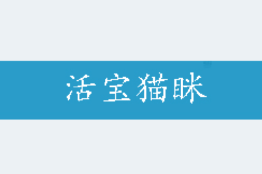 活寶貓眯 活寶貓眯