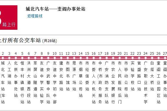 廣安公交3路