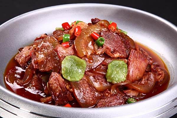 乾鍋牛頭肉