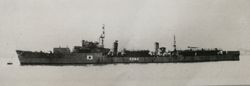 戰後作為復員人員運輸艦的樺號