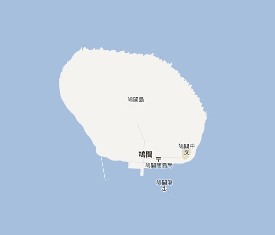 鳩間島全圖