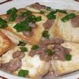 肉末煎豆腐