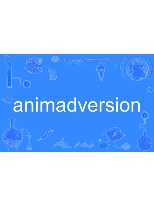 animadversion animadversion