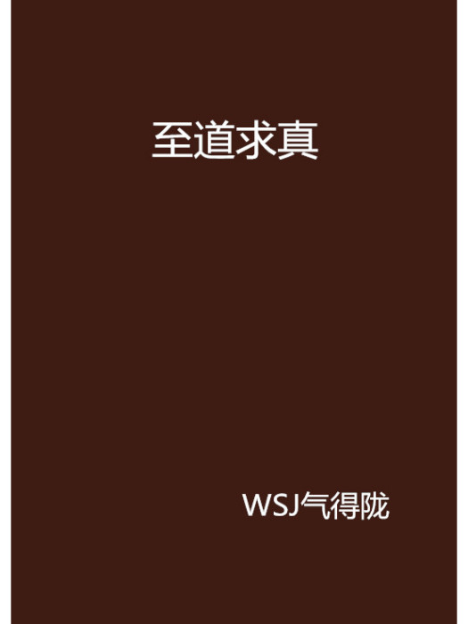 至道求真 至道求真