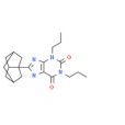 1,3-dipropyl-8-(3-noradamantyl)xanthine 1,3-dipropyl-8-(3-noradamantyl)xanthine