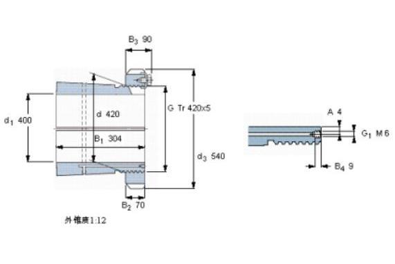 SKF OH3184H軸承 SKF OH3184H軸承