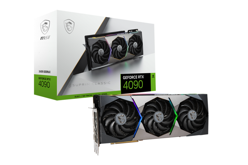 微星GeForce RTX 4090 SUPRIM CLASSIC 24G 微星GeForce RTX 4090 SUPRIM CLASSIC 24G