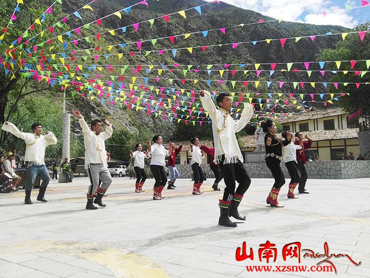 2017年7月斗玉村舉辦第二屆珞巴民族節日“玉羅節”