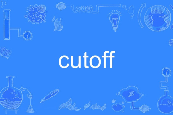 cutoff cutoff