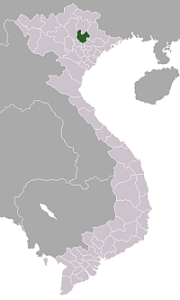 太原省在越南的位置