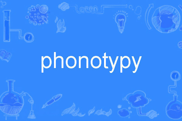 phonotypy phonotypy