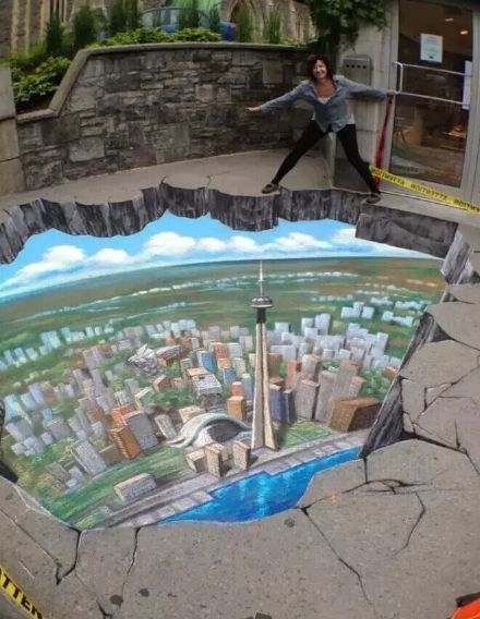 3D街頭地畫(城市三維畫)