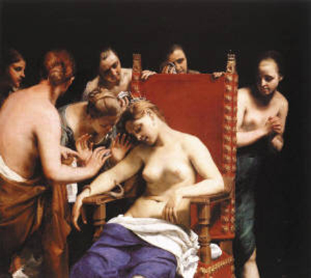 （油畫）克利奧帕特拉之死