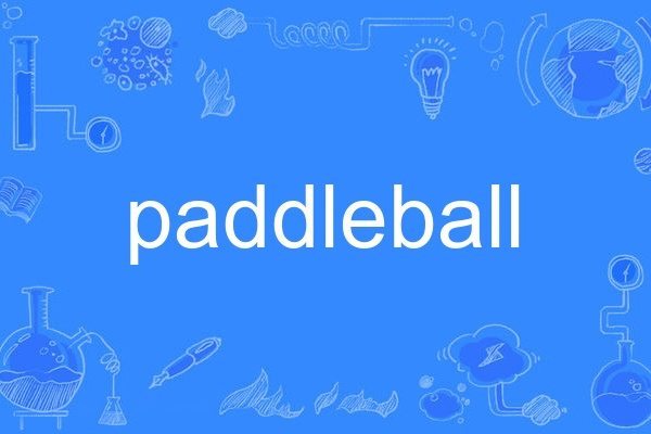paddleball paddleball