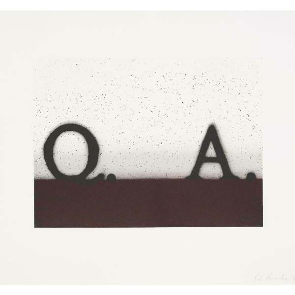 Ed Ruscha Ed Ruscha