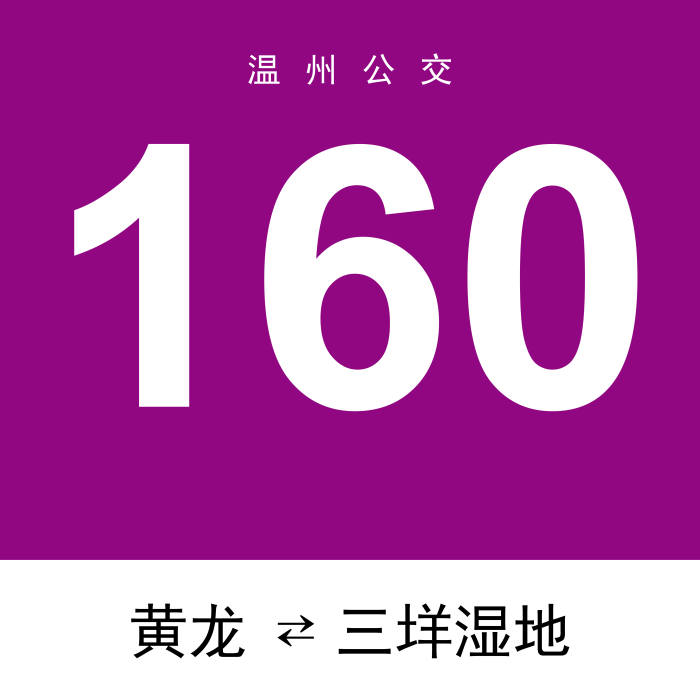 溫州公交160路 溫州公交160路
