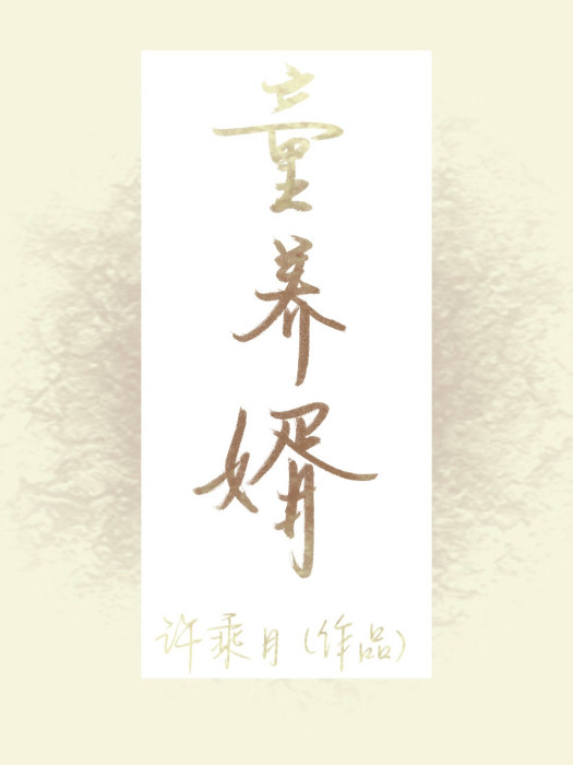 童養婿(晉江文學網簽約作家許乘月所著小說) 童養婿(晉江文學網簽約作家許乘月所著小說)