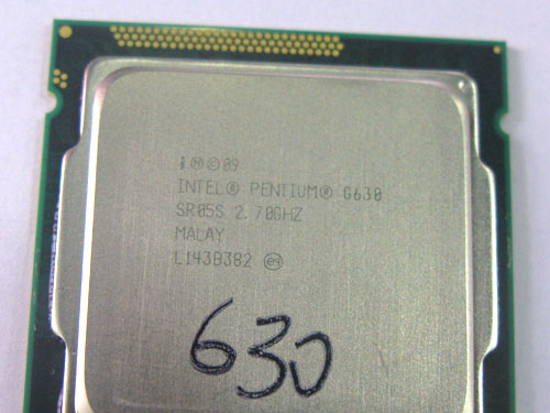 Intel 奔騰 G630