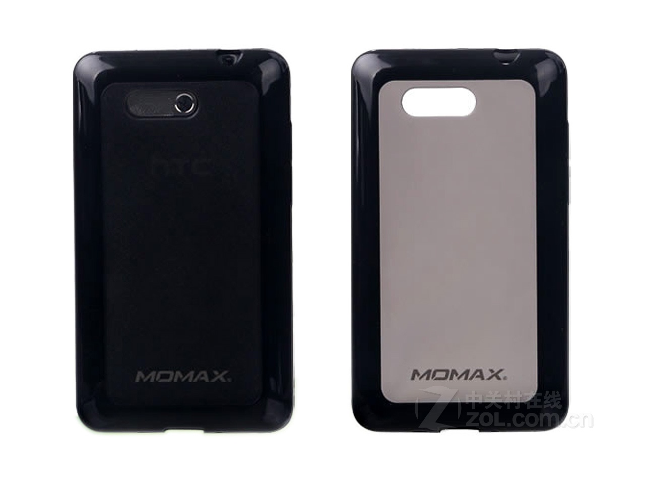MOMAX HTC HD mini 軟硬雙色套