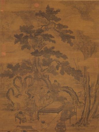 夏墅棋聲圖 夏墅棋聲圖