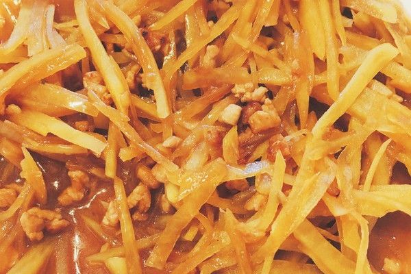 肉末土豆絲 肉末土豆絲