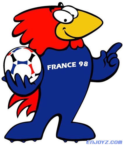 1998年 法國世界盃的吉祥物