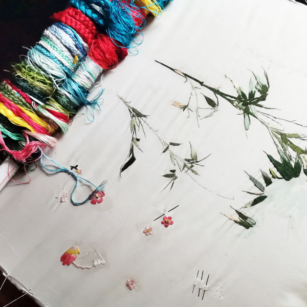 刺繡(繡花（刺繡）)