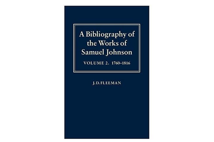 A Bibliography of the Works of Samuel Johnson A Bibliography of the Works of Samuel Johnson