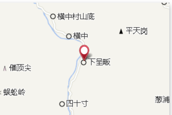 橫中村江坑