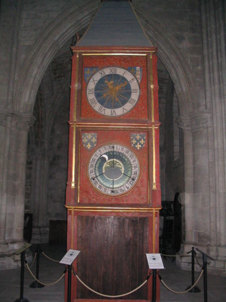 教堂里的天文鐘