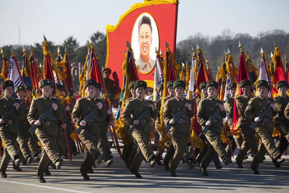 朝鮮2012年閱兵儀式