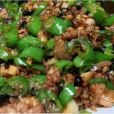 青椒炒肉沫 青椒炒肉沫