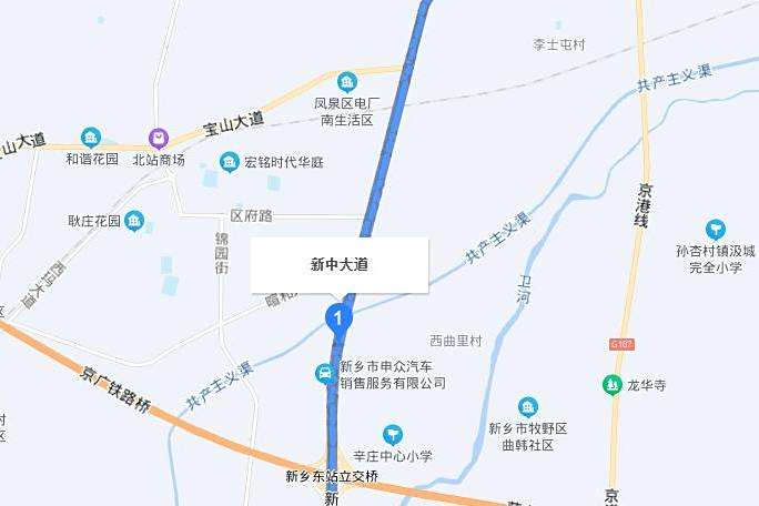 新中大道(新鄉市新中大道)