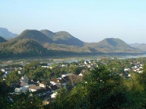 琅勃拉邦城鎮河山