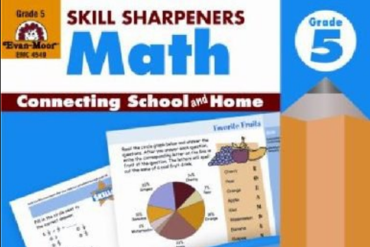 Skill Sharpeners Math, Grade 5 Skill Sharpeners Math, Grade 5