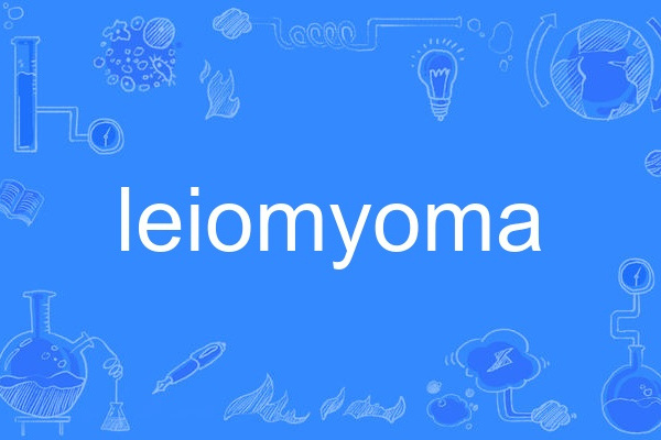 leiomyoma leiomyoma