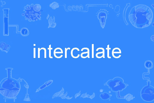 intercalate intercalate