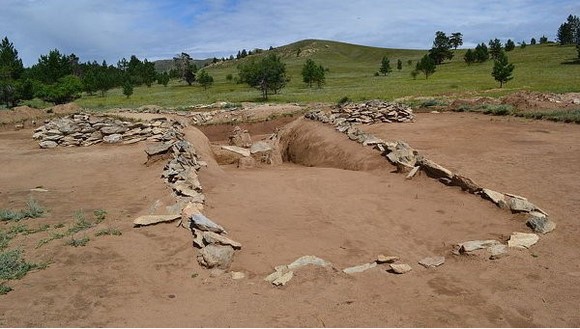 蒙古匈奴墓葬