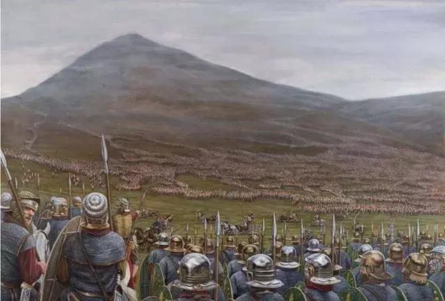 直面眾多蘇格蘭部落武裝的羅馬輔助軍
