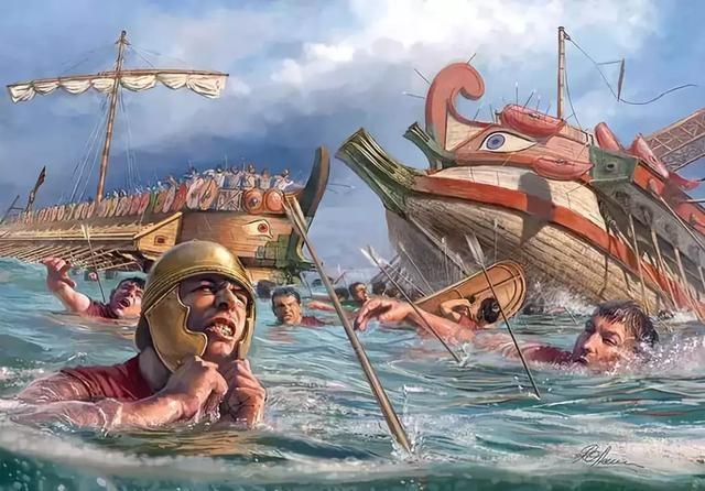 在早期的小規模戰鬥中 羅馬海軍還是占不到便宜
