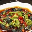 泡椒皮蛋 泡椒皮蛋