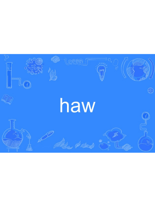 haw(英語單詞) haw(英語單詞)