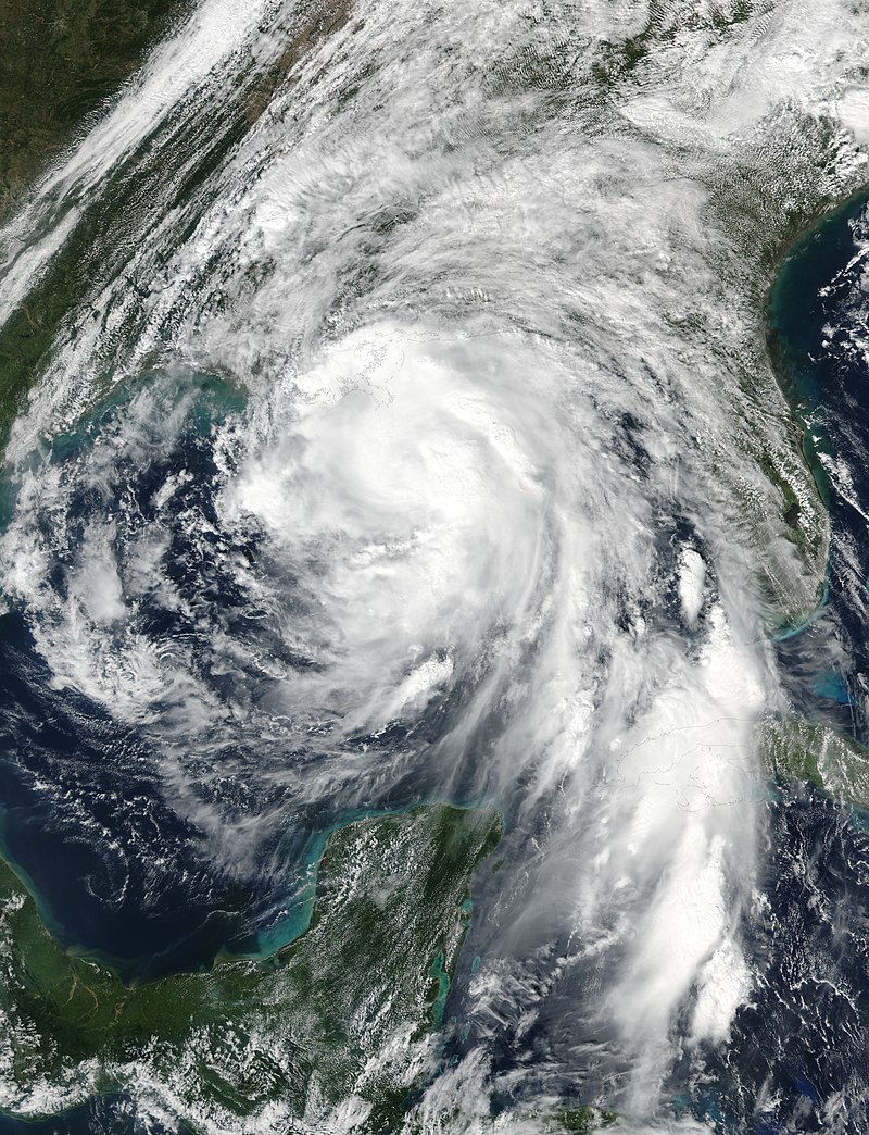 颶風奈特 衛星雲圖
