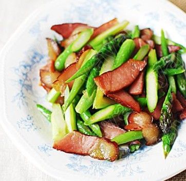 蘆篙炒臘肉 蘆篙炒臘肉