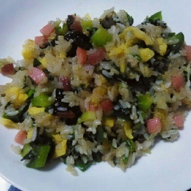 香腸火腿炒飯 香腸火腿炒飯