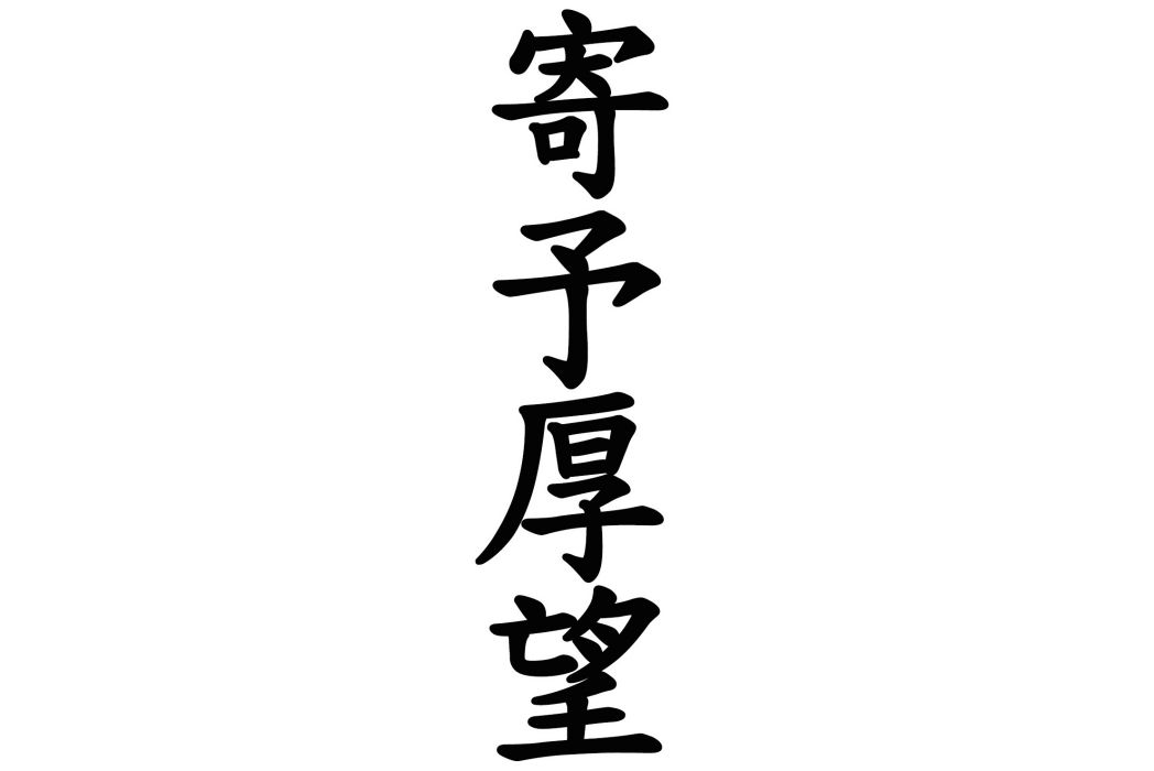 寄予厚望 寄予厚望
