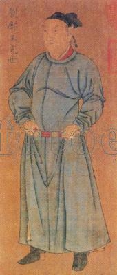 《中興四將圖》中的劉光世畫像