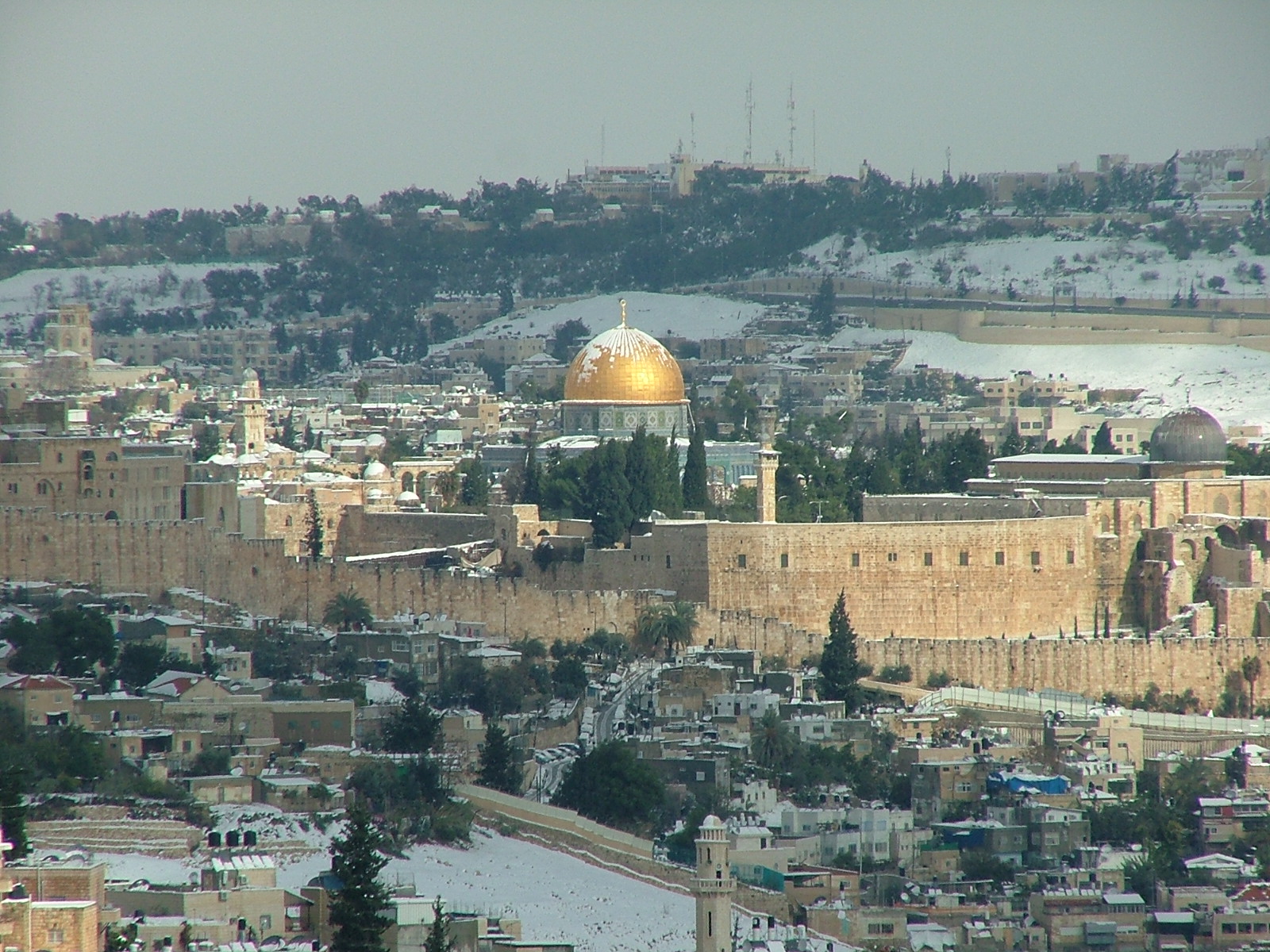 冬天的耶路撒冷