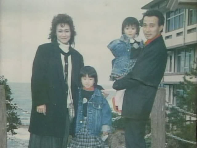 幸田來未和父母、妹妹