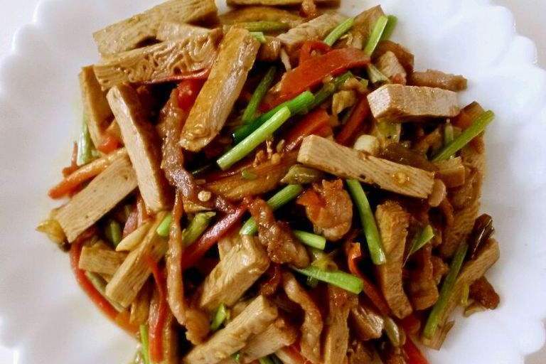 豆乾小炒肉 豆乾小炒肉